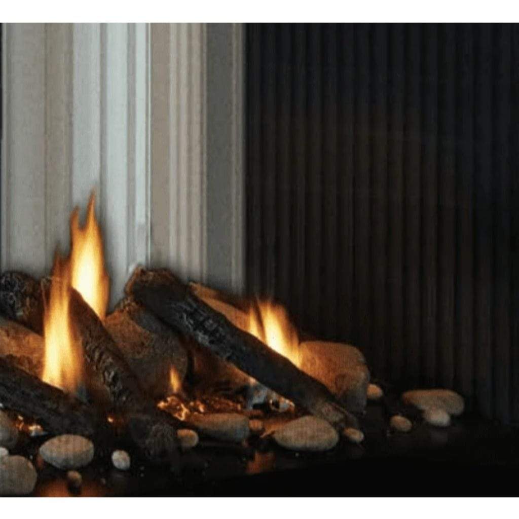 Empire Mixed Logs and Stones Media Accessory for 36" Peninsula and See-Thru Tahoe Fireplaces