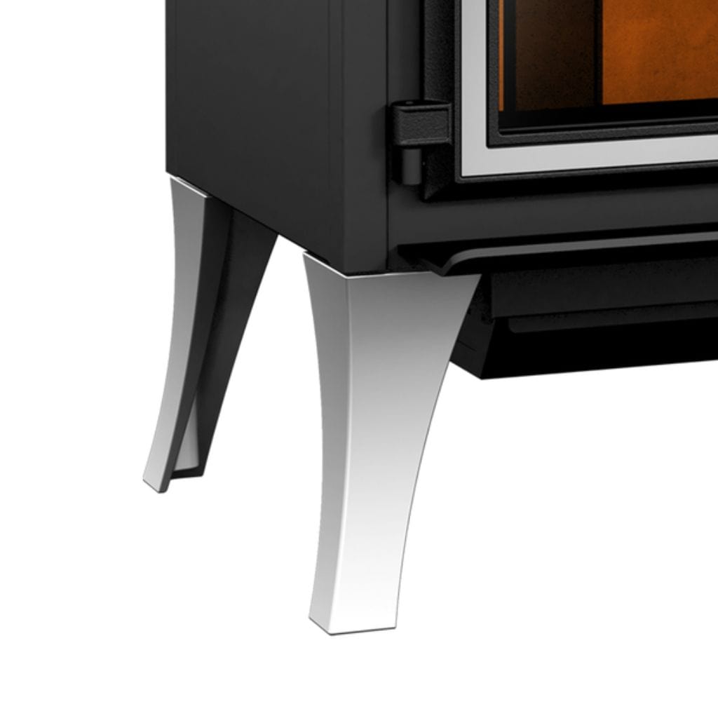 Empire Nickel Straight Leg Kit for Gateway 1700 Wood Burning Stove