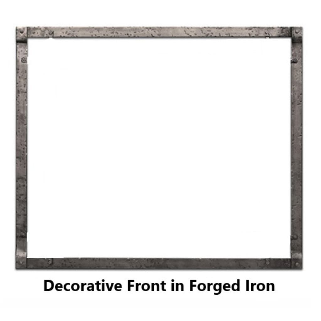Empire Rushmore Decorative Forged Iron Inset for 50" Fireplace Accessory