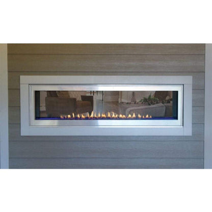 Empire SS Fireplace Exterior Wall Frame with Glass Window for 60" VF Boulevard