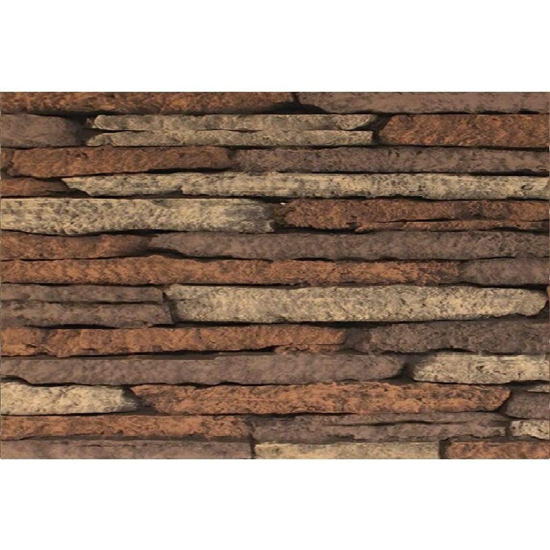 Empire Stacked Limestone Ceramic Fiber Liner for 42" Breckenridge Vent Free Premium Firebox