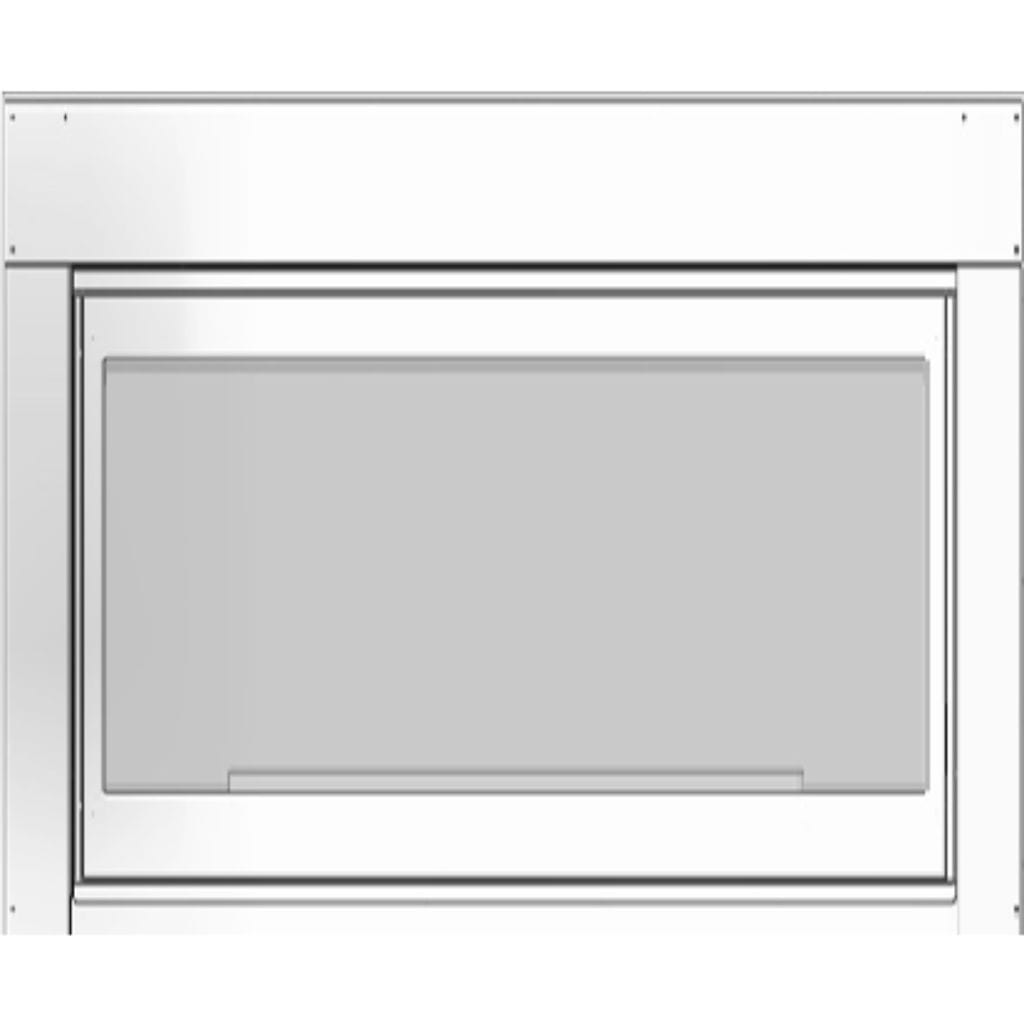 Empire Stainless Steel Frame for 40" Rushmore See-Through Fireplace