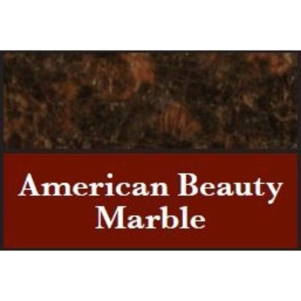 Traditional Floor Pad Base / American Beauty Marble Empire Stone Inlay Kit for Floor Pads