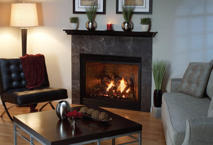 Empire Tahoe 36" Intermittent Pilot Control With On/Off Switch and Blower, Natural Gas Direct Vent Luxury Fireplace
