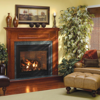 Empire Tahoe 36" Multi Function Control With On/Off Switch and Blower, Propane Gas Direct Vent Luxury Fireplace