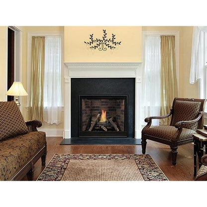 Empire Tahoe Clean Face 36" Millivolt Control With On/Off Switch, Natural Gas Direct Vent Traditional Premium Fireplace