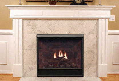 Empire Tahoe Clean Face 42" Intermittent Pilot Control With On/Off Switch, Natural Gas Direct Vent Deluxe Fireplace