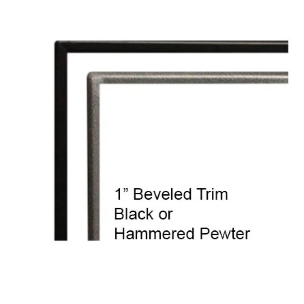Empire Trim Kit Accessory for 48" See-Through Boulevard DV Contemporary Fireplace