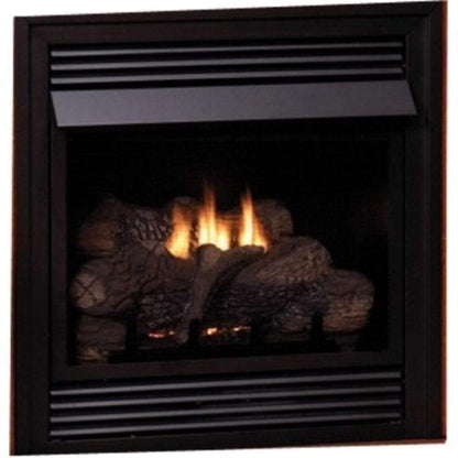 Empire Vail 26" Special Edition, Millivolt Control With Contour Burner and White Mantel, Propane Gas Vent Free Deluxe Fireplace