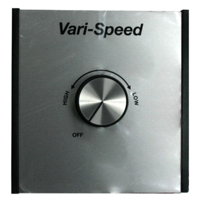 Enervex RSHT 9" Chimney Fan With 12" Manual Fireplace Damper & 15A Fan Speed Control - Manual Draft & Damper System