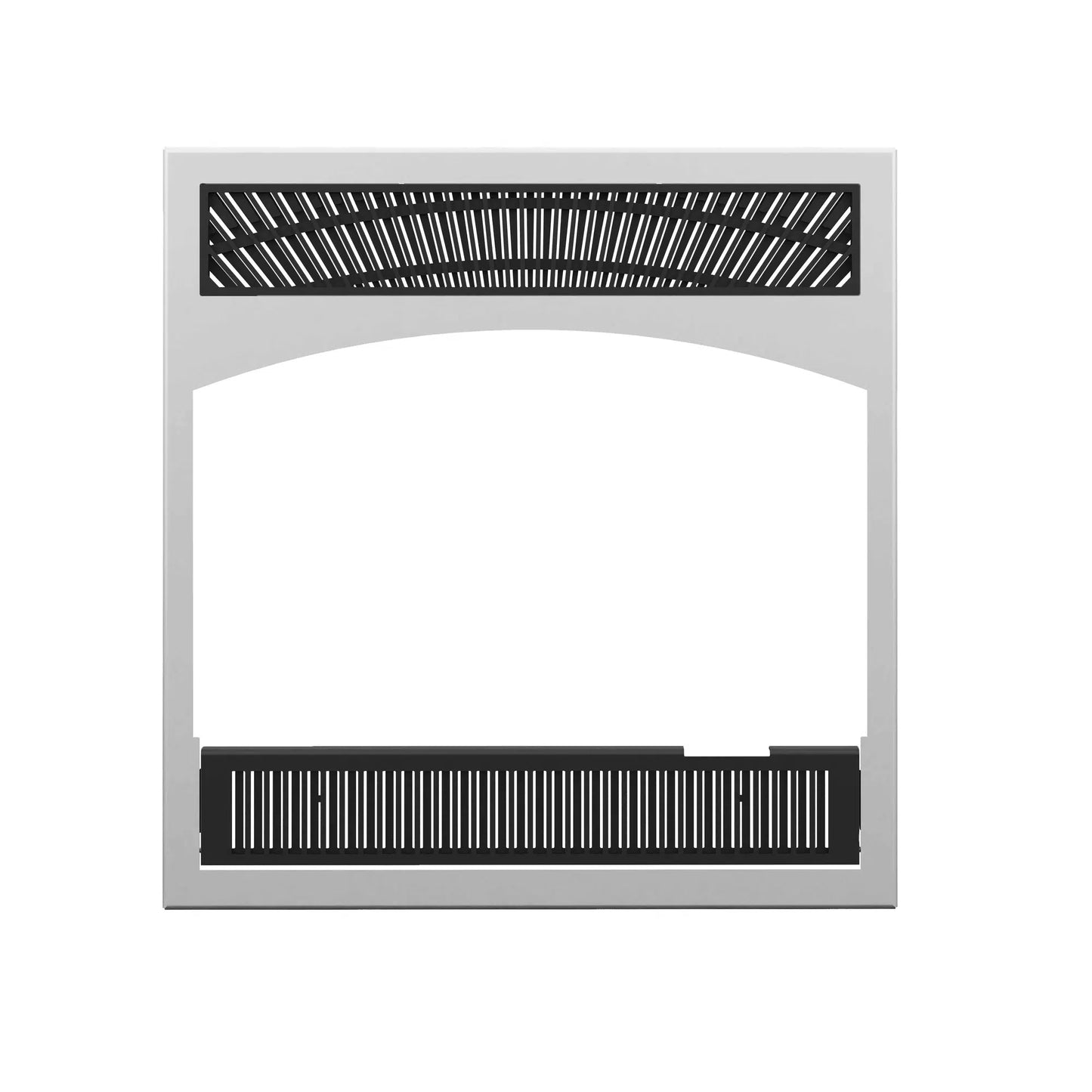 Enerzone Rustic Style Louvers for Solution 2.5 ZC II Wood Fireplace