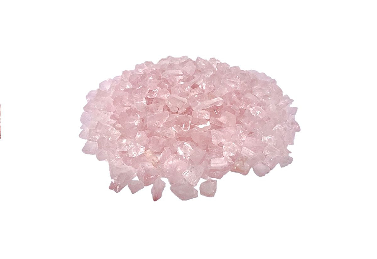 Enhance A Fire 0.75" 5 Lb. Pink Ice Recycled Crushed Fire Glass for Gas Fireplace, Electric Fireplace and Outdoor Gas Firepit