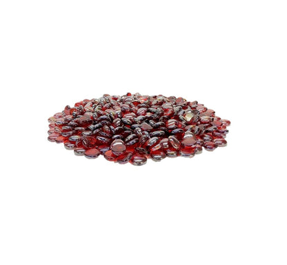 Enhance A Fire 0.75" 5 Lb. Urban Rain Fire Beads Molded Glass for Gas Fireplace, Electric Fireplace and Outdoor Gas Firepit