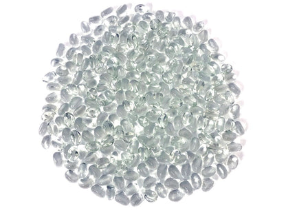 Enhance A Fire 1" 5 Lb. Crystal Jelly Bean Molded Glass for Gas Fireplace, Electric Fireplace and Outdoor Gas Firepit