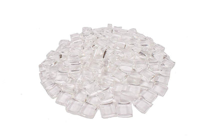Enhance A Fire 1" 5 Lb. Ice Cubes Luxury Special Fire Glass for Gas Fireplace, Electric Fireplace and Outdoor Gas Firepit
