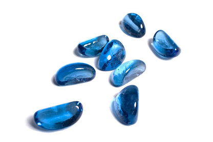 Enhance A Fire 1" 5 Lb. Parade Jelly Bean Molded Glass for Gas Fireplace, Electric Fireplace and Outdoor Gas Firepit