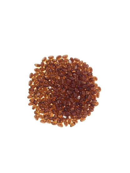 Enhance A Fire 1" 5 Lb. Persian Orange Jelly Bean Molded Glass for Gas Fireplace, Electric Fireplace and Outdoor Gas Firepit