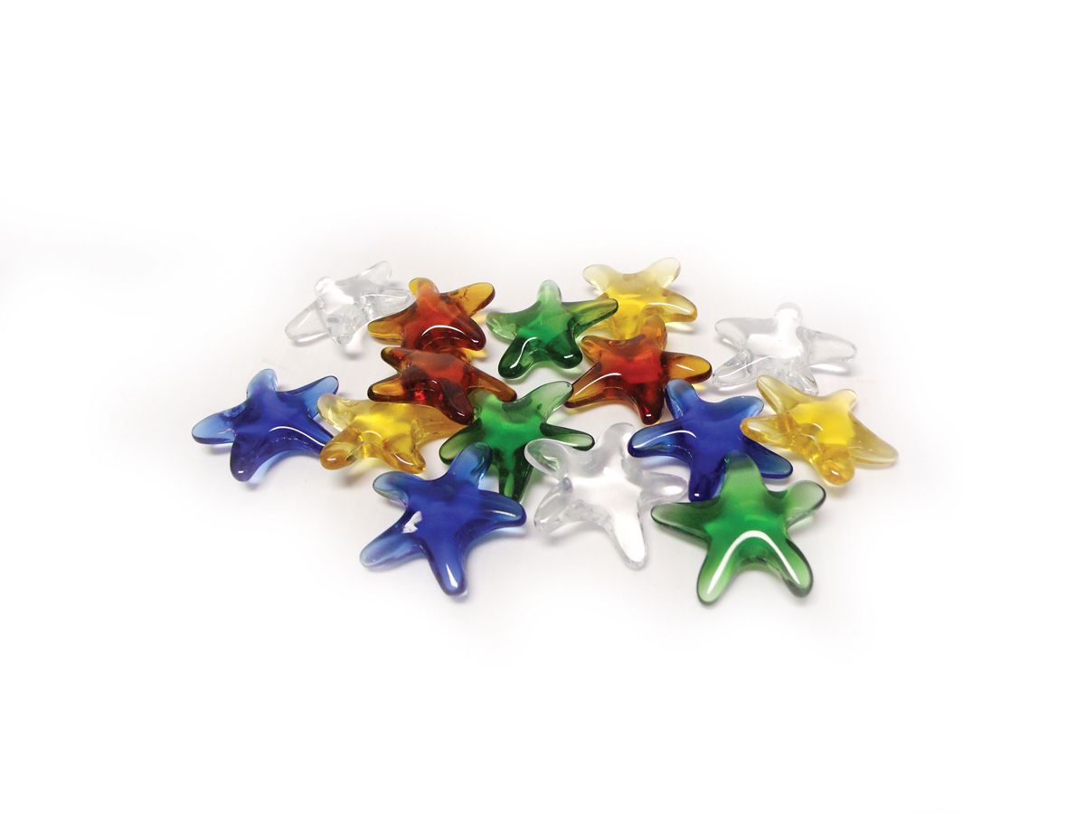 Enhance A Fire 1" 5 Lb. Starfish Luxury Special Fire Glass for Gas Fireplace, Electric Fireplace and Outdoor Gas Firepit