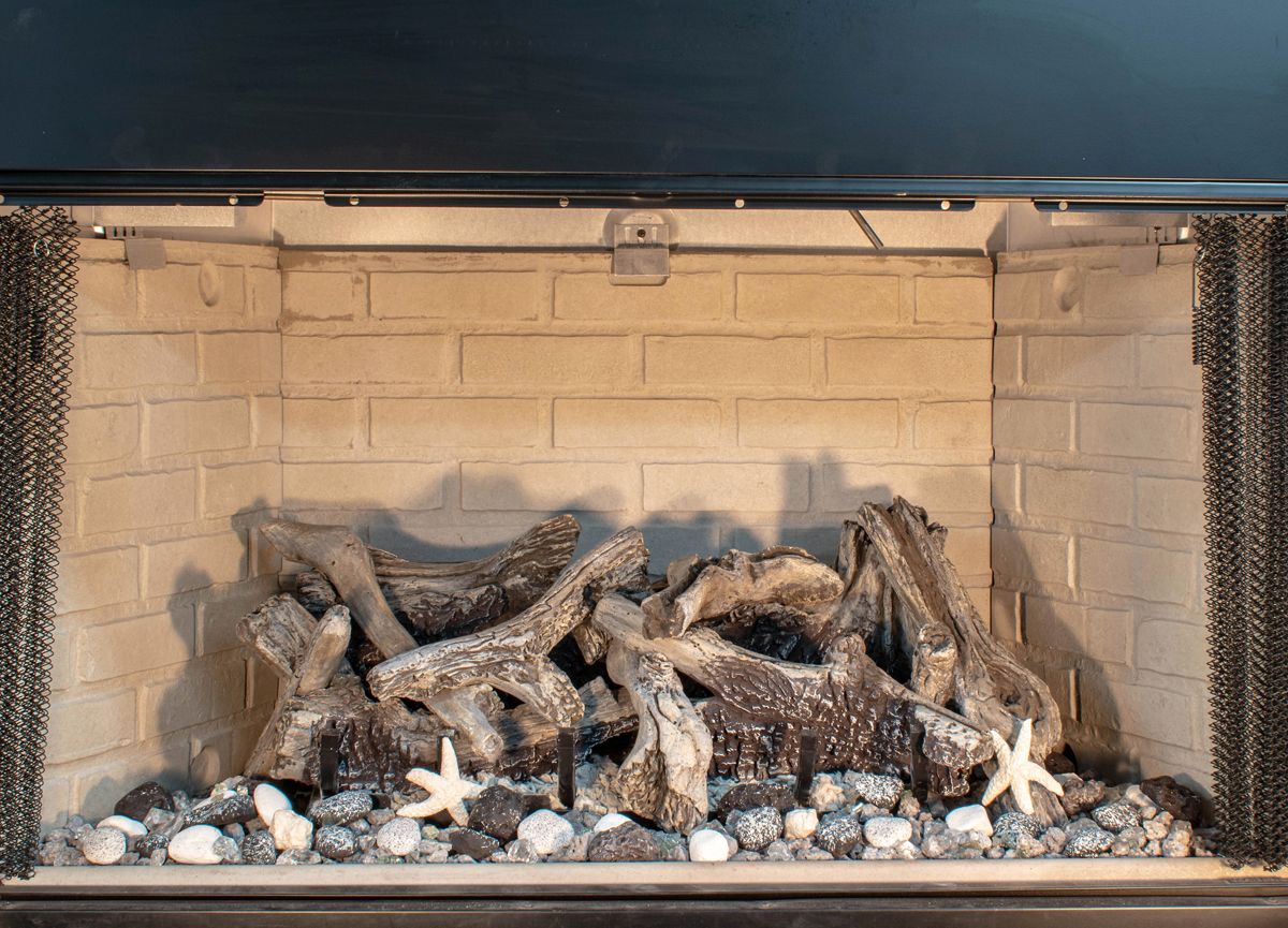 Enhance A Fire 1.78 Lb. Orka Luxury Decorative Mixed Media Set for Gas Fireplace, Log Set and Firepit