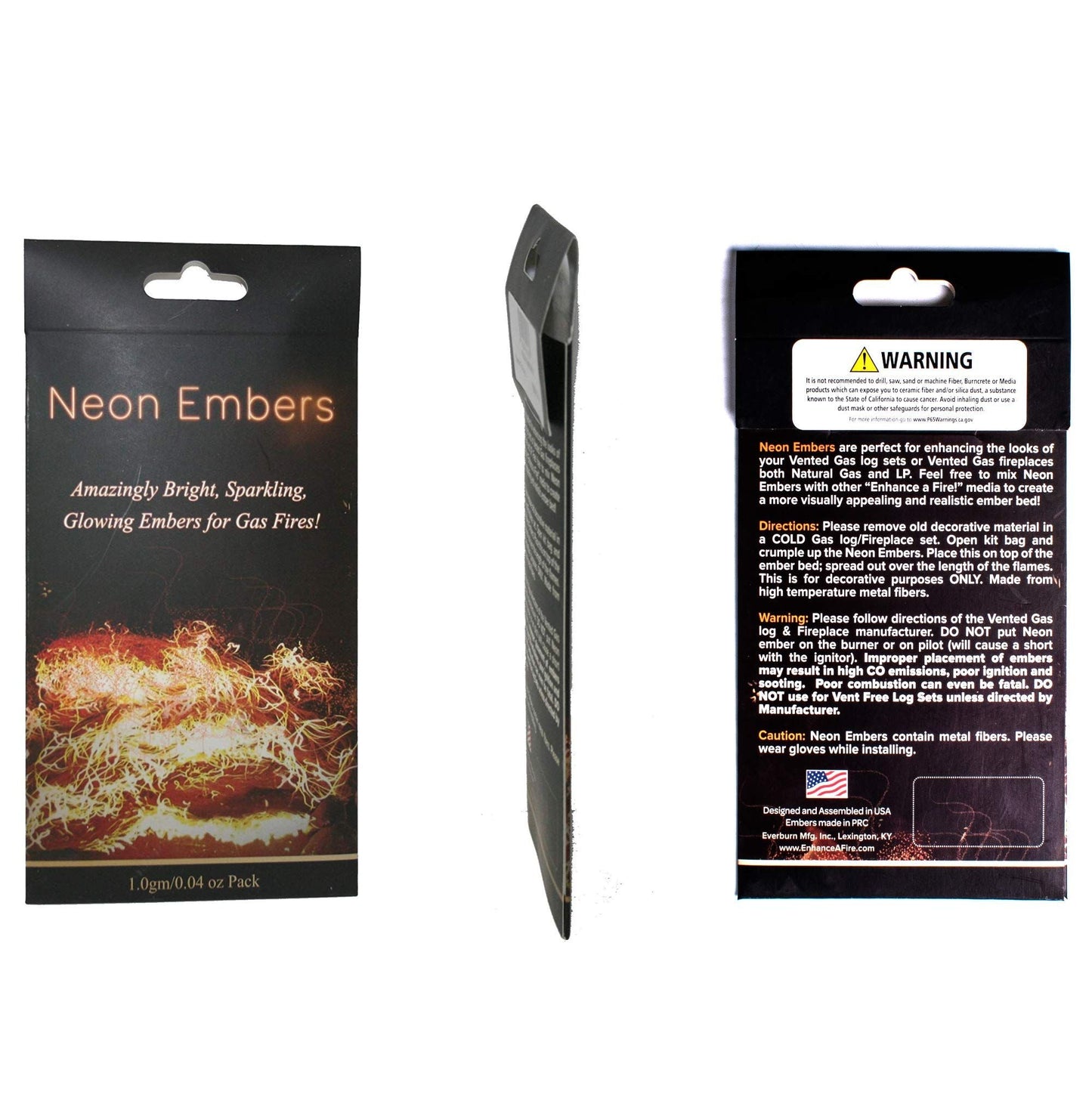 Enhance A Fire 24-Pack 1 Gram Neon Embers for Indoor Gas Logs and DV Gas Fireplace