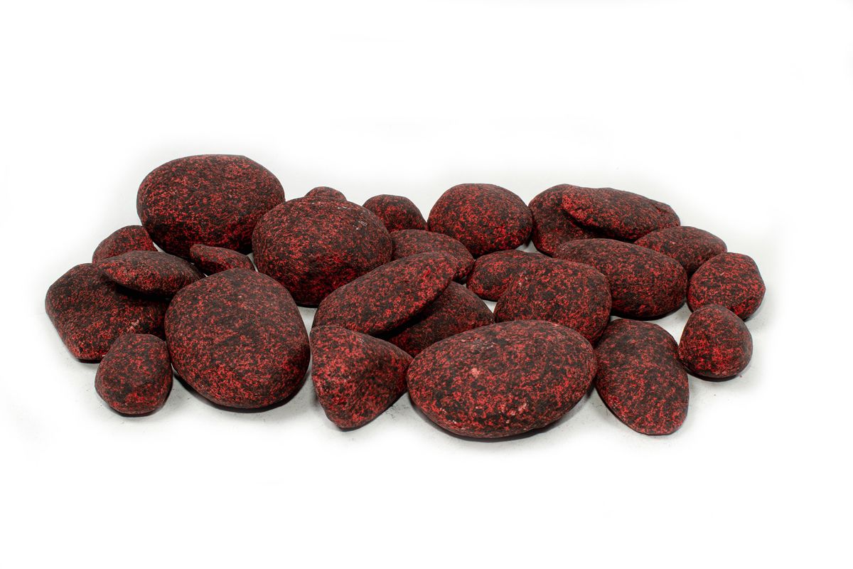 Enhance A Fire 25-Piece 1 Lb. Beachfire Premium Decorative Stone Set for Indoor Linear DV Gas Fireplace, Electric Fireplace and Outdoor Firepit