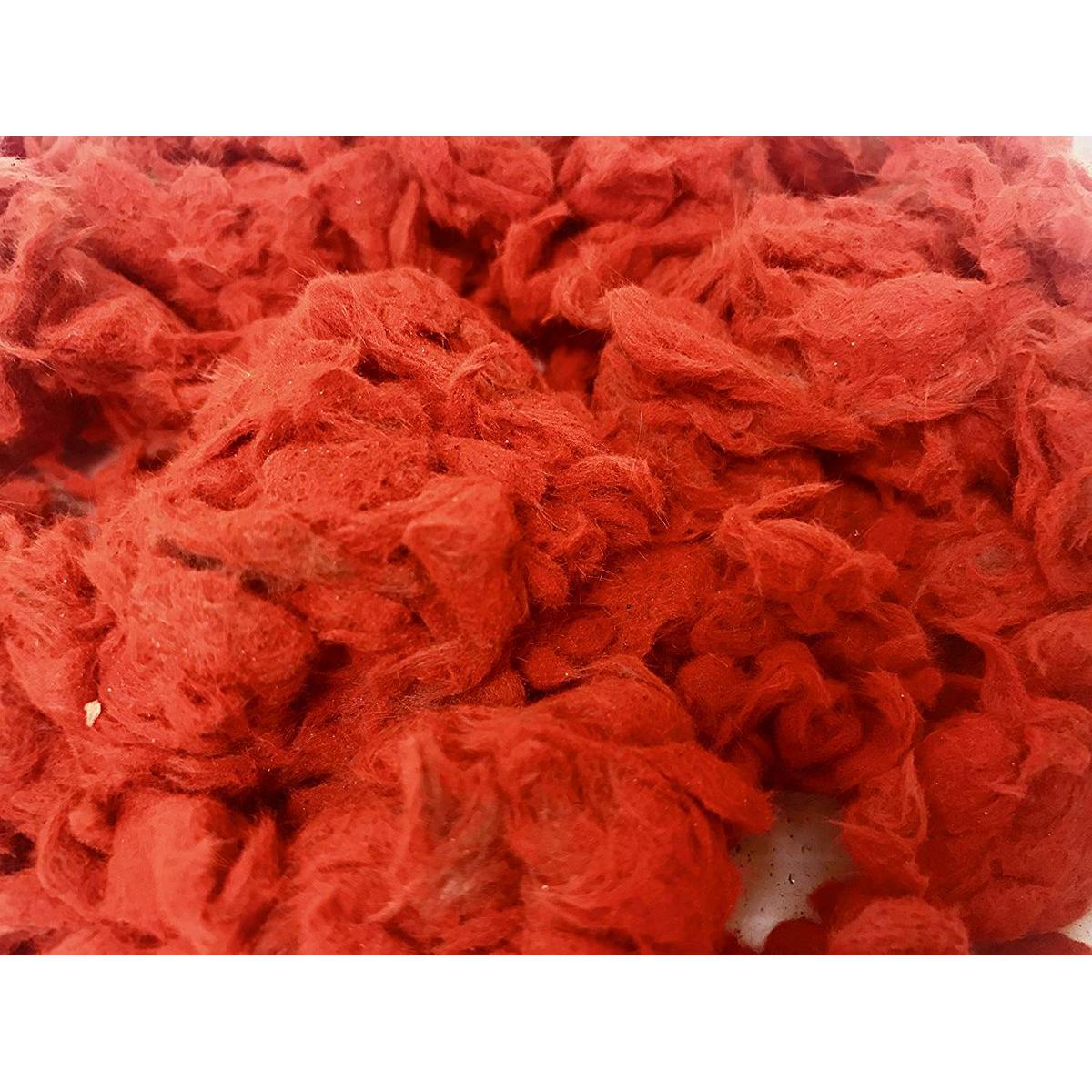 Enhance A Fire 2.4 Oz. Red Sea Glowing Wool for Indoor Vented Gas Logs and Fireplace