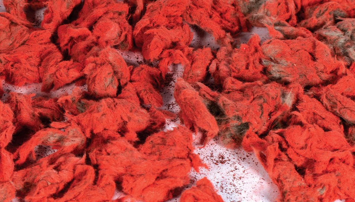 Enhance A Fire 2.4 Oz. Red Sea Glowing Wool for Indoor Vented Gas Logs and Fireplace