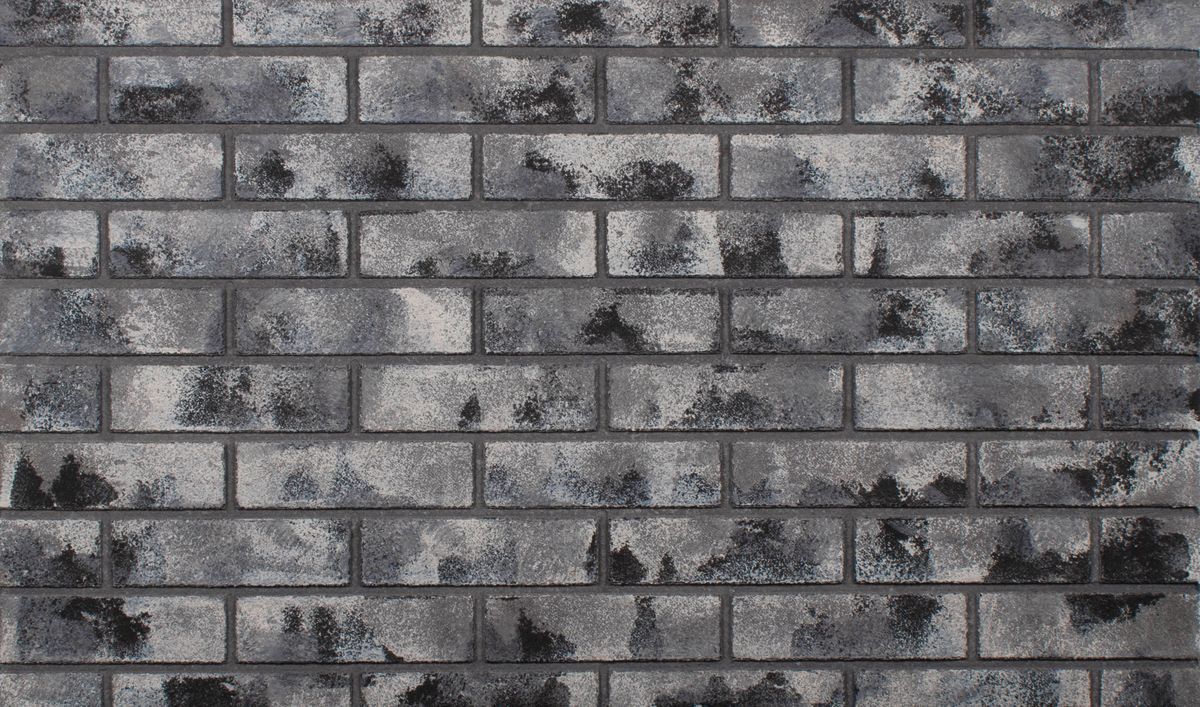 Enhance A Fire 36" x 22" 2-Piece Dark Alley Traditional Horizontal Premium Fiber Brick Panels for Gas Fireplaces and Gas Log Conversions