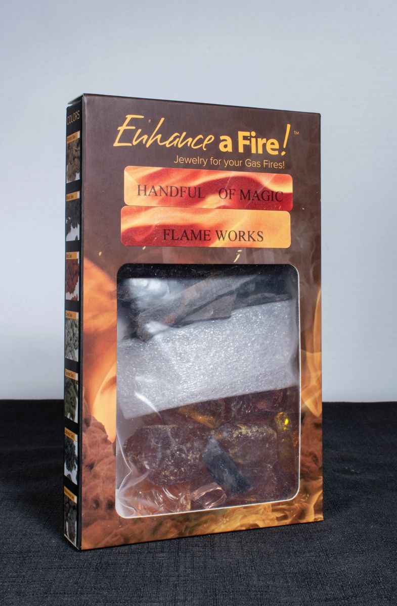 Enhance A Fire Handful Of Magic 1 Lb. Flame Works Mixed Media Accent Kit for Gas Fireplace