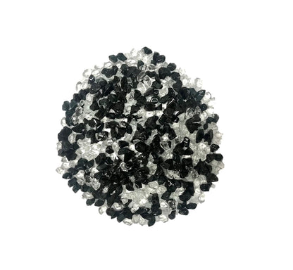 Enhance A Fire Luxury Designer 0.50-1" 5 Lb. Bold Print Mixed Fire Glass for Gas Fireplace, Electric Fireplace and Outdoor Gas Firepit