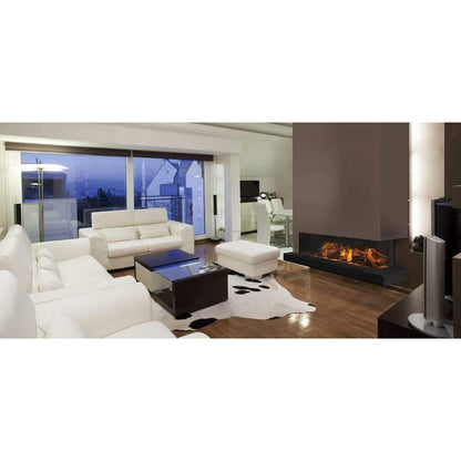 European Home 60" 3-Sided E Series Built-In Electric Fireplace with EvoFlame Burner Technology