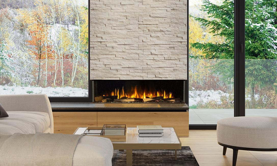 European Home Signal 60” Linear Electric Fireplace