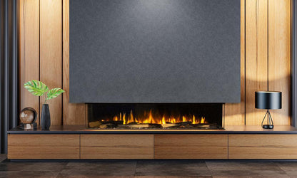 European Home Signal 80” Linear Electric Fireplace