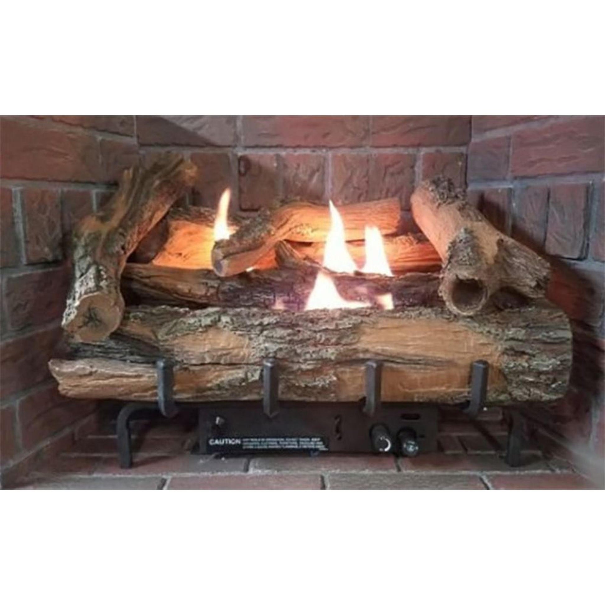Everwarm Low Country Timber 24" 6-Piece Replacement Vent-Free Logs for Burners