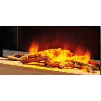 Evolution Fires 48" Vegas Petite Wall Mount Electric Fireplace - American Oak