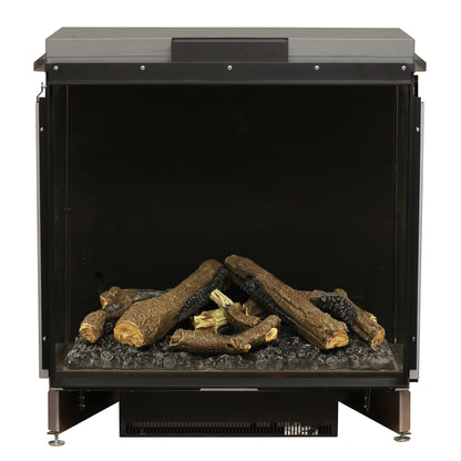 Faber Optimyst e-MatriX 35" Front-Facing One-Sided Built-in Water Vapor Electric Fireplace