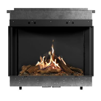 Faber MatriX 3326 Series Three-sided Bay Built-in Gas Fireplace
