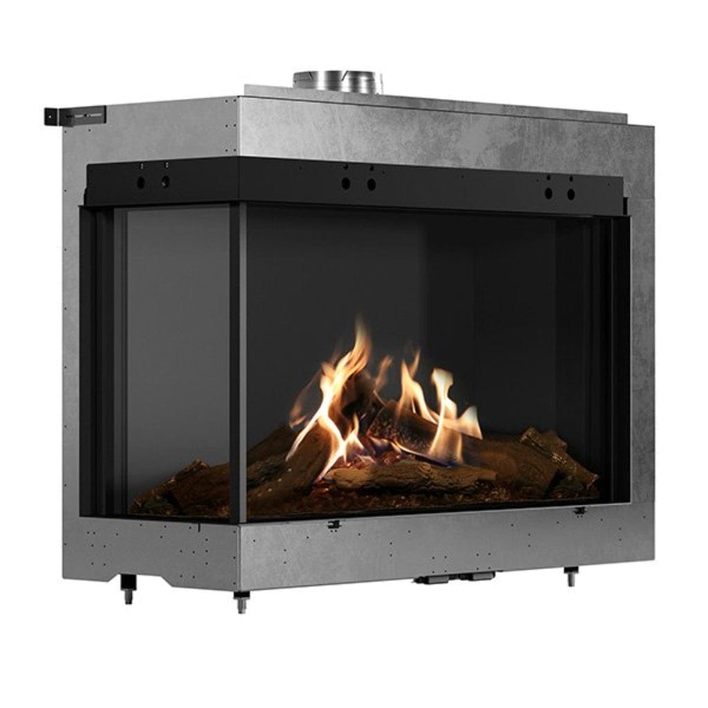 Faber MatriX 4326 Series Two-sided Left-facing Built-in Gas Fireplace