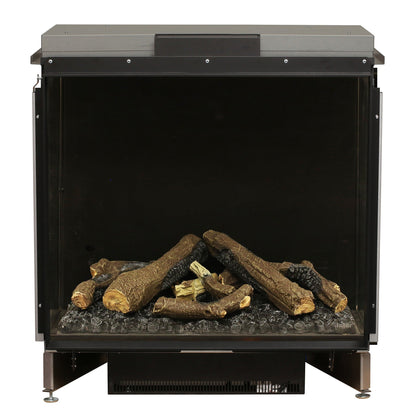 Faber Optimyst e-MatriX 35" Front-Facing One-Sided Built-in Water Vapor Electric Fireplace