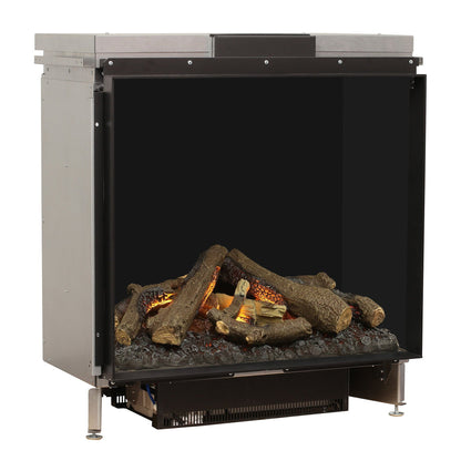 Faber Optimyst e-MatriX 35" Front-Facing One-Sided Built-in Water Vapor Electric Fireplace