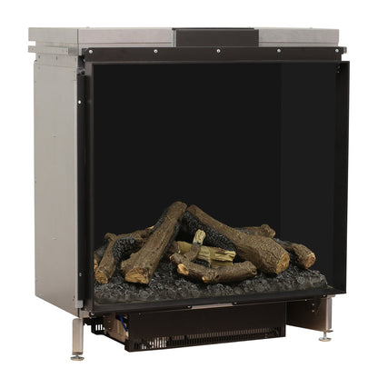 Faber Optimyst e-MatriX 35" Front-Facing One-Sided Built-in Water Vapor Electric Fireplace