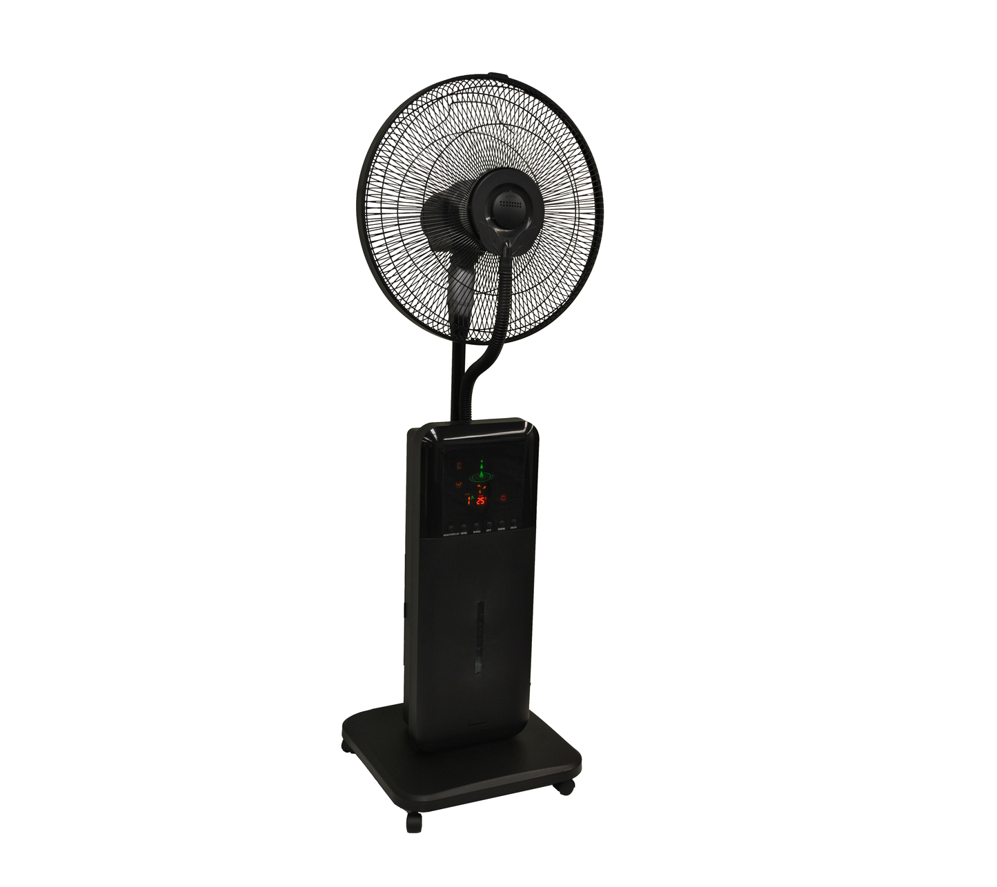 SUNHEAT CoolZone CZ500 51" Black Ultrasonic Dry Mist Fan With Bluetooth, Speaker, USB Port and Remote Control