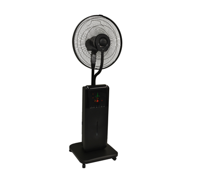 SUNHEAT CoolZone CZ500 51" Black Ultrasonic Dry Mist Fan With Bluetooth, Speaker, USB Port and Remote Control