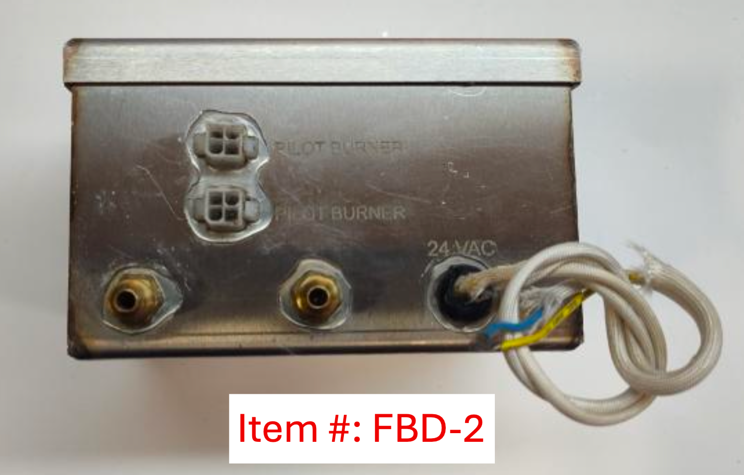 Fire By Design 2 Pilot Burner 24VAC Refurbished AWEIS HC system