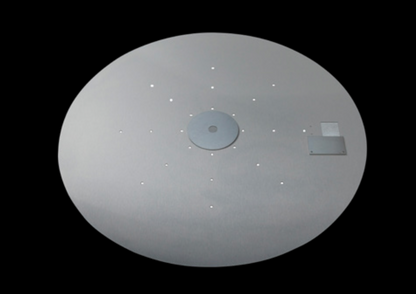 Fire By Design 24" Round Aluminum Flat Burner Pan with Opening for Pilot Burner