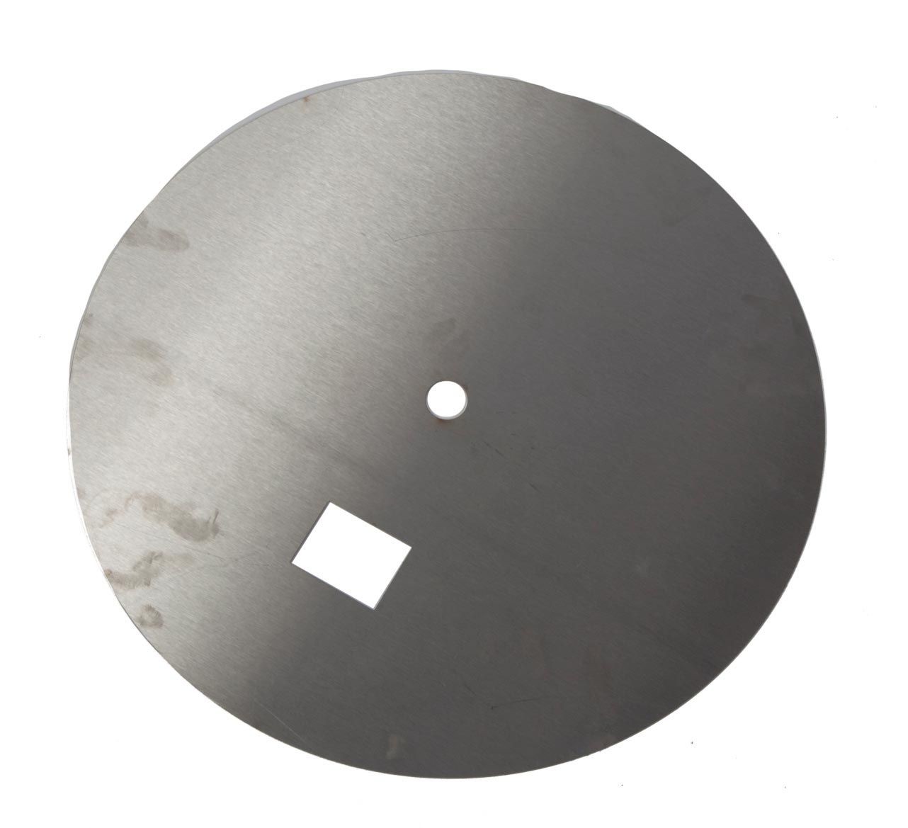 Fire By Design 30" Round Aluminum Flat Burner Pan with Opening for Pilot Burner