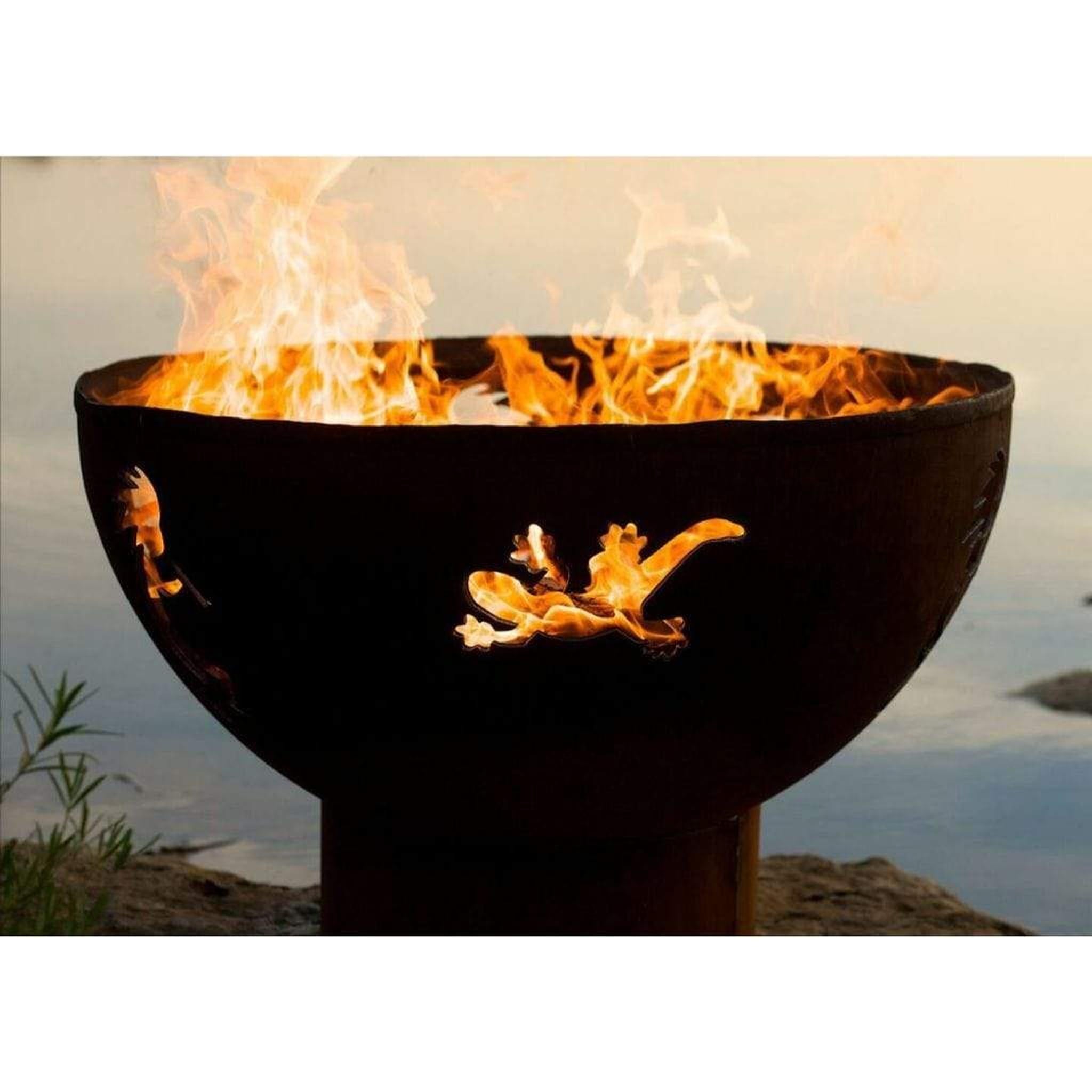 Fire Pit Art Kokopelli Fire Pit - Thumbnail 4