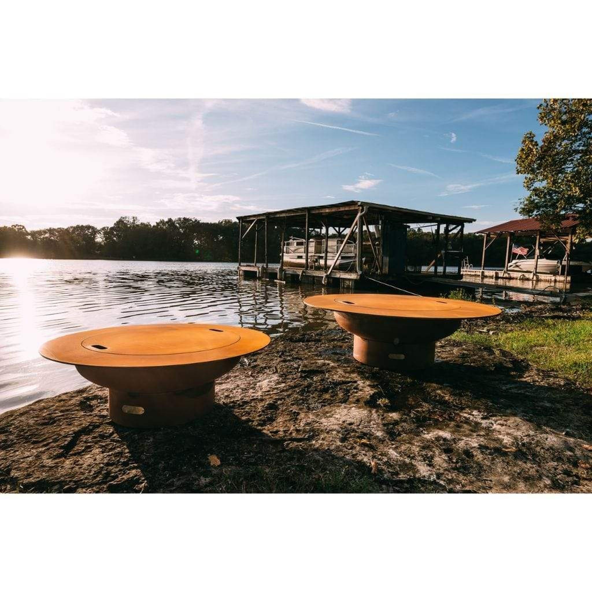 Fire Pit Art 41" Saturn Fire Pit - Thumbnail 2