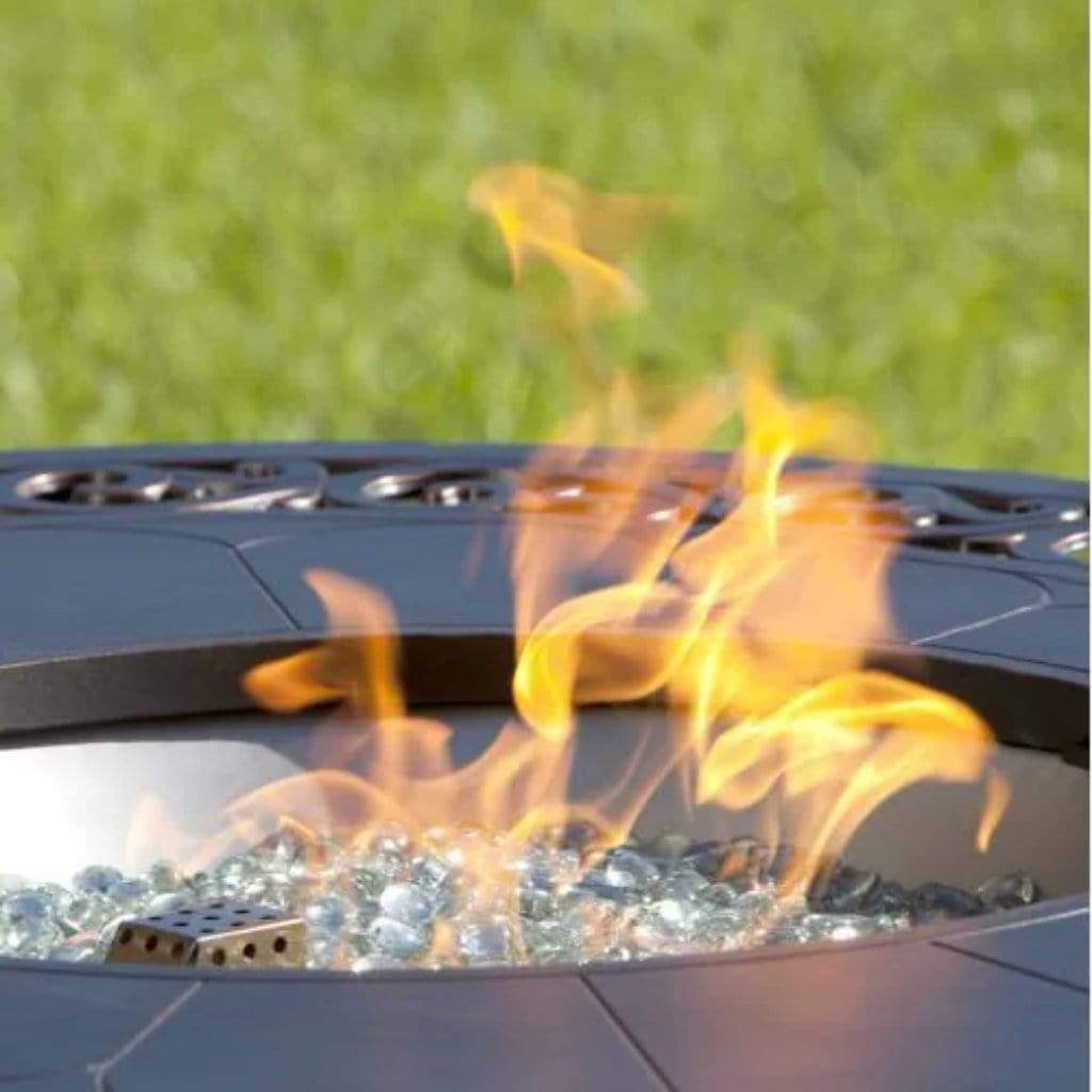 Fire Sense 48" Toulon Oval Cast Aluminum Propane Gas Fire Pit