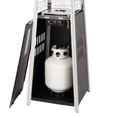 Fire Sense 88" Pyramid Flame Propane Gas Patio Heater